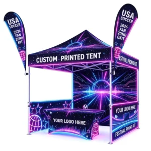 CE-Certified Heavy-Duty 10x10ft Outdoor Sports Pop-Up Gazebo Canopy Tent