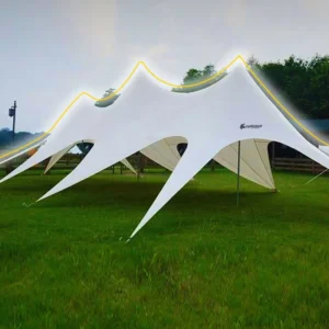 CHANODUG Oxford Large Outdoor Canopy Tent for Party Easy Install Construction Need Trade Show Tent