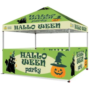 CMYK Printed Trade Show Canopy Tent Foldable Outdoor Advertising Event Gazebo Aluminum Frame