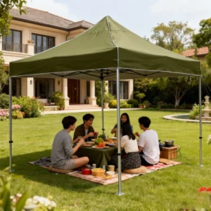 COLORFUL UMBRELLA Classic European Style Aluminum Folding Waterproof Trade Show Exhibition Tent 3x3m Heavy Duty Customizable