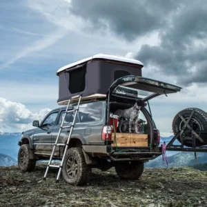 Camouflage Field Game SUV Rooftop Tent 4 Season Waterproof Oxford Fabric Automatic Opening