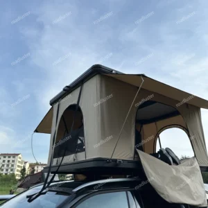 Camping Aluminum 3-Person Outdoor Hiking Car Rooftop Tent