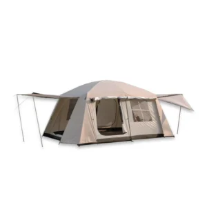 Camping Family Tent Outdoor Thickened Rainproof Two-Room One-Hall Portable Double-Layer Tent