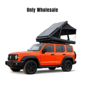 Camping Gear Waterproof Quick Automatic Opening Hard Shell 4 Person RTT Aluminum Car Rooftop Tent Four-season