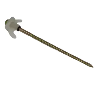 Camping Heavy Duty Hex Head Steel Threaded Glow in the Dark Screw-in Sand Tent Pegs Luminous