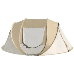 Camping Instant Tent Silver-Coated Waterproof Pop-Up Tent for 6 People