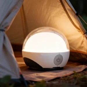 Camping LED Tent Light IP65 Waterproof Lithium-Ion Rechargeable 3 Modes Portable Hiking