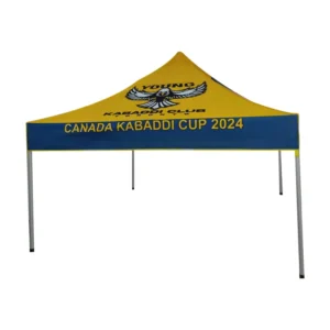 Camping Outdoor Heavy-Duty Pop-Up Canopy Trade Show Promotional Tent with Custom Logo and Advertising Functions