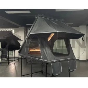 Camping Style Quick Open Roof Top Tent Outdoor Rainproof Hard Shell Aluminum