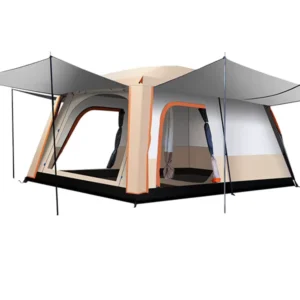 Camping Supplies Portable Tents Outdoor 8-12 Person Camping Canopy, Full Set of Breathable Large Tents