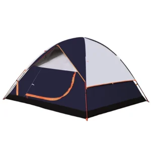 Camping Tent 1/2/3/4 Person Portable Windproof Dome Tent Lightweight Waterproof Design