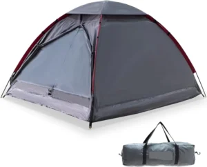 Camping Tent 1 2 Man Waterproof Backpacking Dome Tents Easy Set Up for Family in Traveling Camping and Outdoor