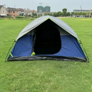Camping Tent 2-3 Person Double Layer Waterproof Dome Tent for Outdoor Hiking Family Travel