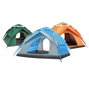 Camping Tent 4 Person Outdoor Kamp Automatic Tent High Quality Suppliers Portable Foldable Pop up Tent