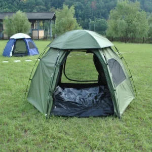 Camping Tents Hexagonal Tent Easy Setup Family Cabin with Rainfly Waterproofing UV Protection Winproof Outdoor Shelter 2 Doors