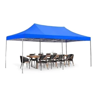 Canopy Roof Pop-Up Tent 10×10 & 10×15 Heavy Duty Waterproof All Seasons Outdoor Trade Show Gazebo with Awning Windows