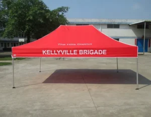 Canopy Trade Show Exhibition Tent 4 x 6 m Aluminum Alloy 600D PU Oxford Quick Setup 13 x 20 ft Foldable Outdoor UV Proof Wind