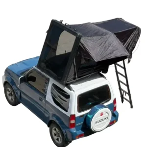 Canvas Car Rooftop Tent Folding SUV Outdoor Four-season Waterproof Portable Quick Automatic Opening