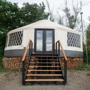 Canvas Cottage PVC Tarp Wall Tent for Yurts