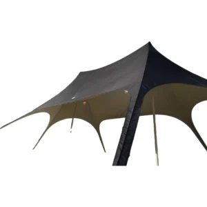 Canvas Waterproof Camping Tent Outdoor Beach Shade Star Awning Canopy Shelter