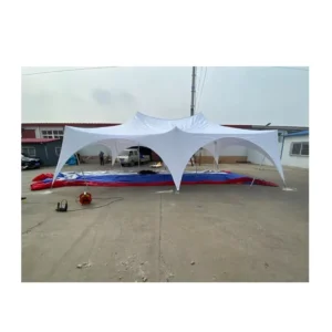 Capri Tent 30ft PVC Vinyl Tarpaulin Trade Show Display Outdoor Wedding for Events Aluminum Frame Four Season Waterproof