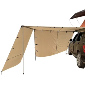 Car Front Cloth with Car Side Awning Roof Top Tent