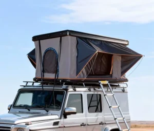 Car Roof Tent Aluminum Alloy Material Sturdy Durable Waterproof Windproof Sun resistant Quick Setup Suitable for Camping