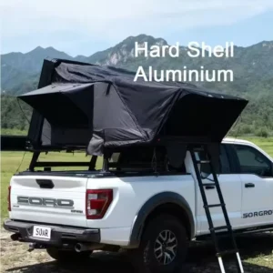 Car Roof Tent Double Layer Camouflage Side Flip Model SUV Outdoor Quick Open Folding ABS Aluminum Alloy Hard Top Four season 4