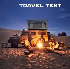 Car Roof Tent Sunroof Automatic Helicopter Portable Suv Aluminum Alloy Hard Top Outdoor Camping Four-season Double-layer