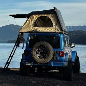Car Roof Top Tent Hard Shell Side Opening Rooftop Tent
