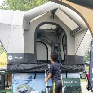 Car Roof Top Tent for SUV Truck Van Sedan Overland Rooftop Camping Gear 145 4 Season Inflatable Custom Camping Tent