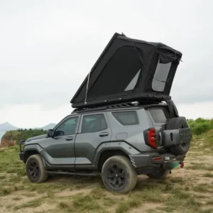 Car Rooftop Tent Hard Shell Aluminum Easy Install Waterproof 4X4 Overland Camping Tent for SUV Truck