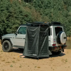 Car Side Ensuite Shower Tent Soft Shell Privacy Room Waterproof 4×4 Overlanding & Camping for SUV Truck