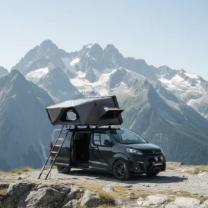 Car Side Roof Awning 4×4 SUV Hard Shell Camping Tent
