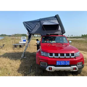 Car Suv Rooftop Tent Hard Shell Aluminum Honeycomb Over The Top Car Tent Annex Awning Clamshell