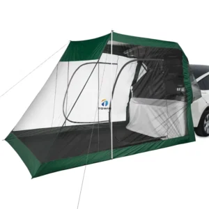 Car Tent Camping Waterproof Portable Rear Awning Sun Shelter Outdoor Tent Mosquito Net Car Roof Top Tent for Camping Waterproof