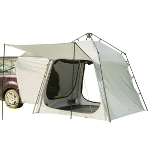 Car Tent Outdoor Camping Automatic Extension Car Side Roof Custom Double layer Oxford Cloth Four season Ready to Use Tent