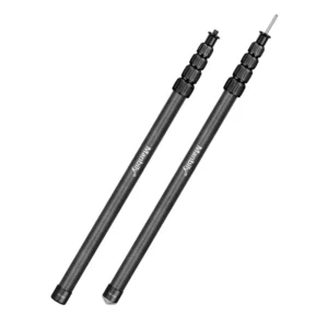 Carbon Fiber Folding Tent Awning Support Rod 5-Section Canopy Pole