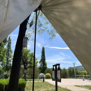 Carbon Fiber Telescopic Adjustable Tent Pole for Outdoor Shelter and Awning