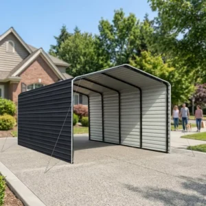 Carports for Car Parking Outdoor Rain Sun Protection Steel Car Parking Shelter