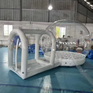 Casa Bolle Gonfiabile Outdoor PVC Transparent Inflatable Bubble Dome Tent House, 3m Diameter