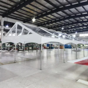 Celina Gable Master Frame Tent 20 ft X 40 ft (6.1 m X 12.2 M) Clear Top Gable Frame Tent Party Event Marquee Wedding Tents
