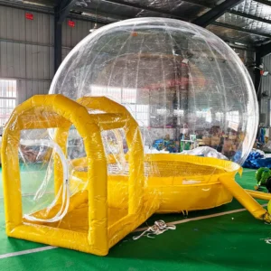 Children Is Inflatable Bubble Tent and Bouncy Castle