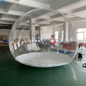 Children’s Party Inflatable Transparent Balloon Fun House Dome Tent Outdoor Camping Event Wedding Party Inflatable House