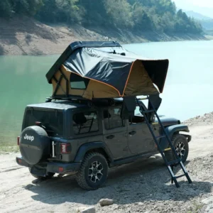 China Factory 4WD Auto Car Camping Truck Aluminum Hard Shell Top Car Rooftop Tent for 4×4 Parts Selling