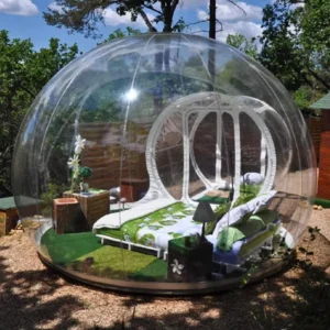China Factory Commercial Outdoor PVC Bubble Dome Tent Multi-Color 10-12ft UV Printed Inflatable Advertising