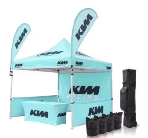 China Factory Custom Outdoor Waterproof PVC Folding 10x10ft 10x15ft Printed Event Exhibition Advertising Promotion Canopy Tent