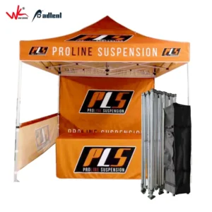 China Factory Outdoor Vendor Folding Advertising Pop-Up Tent Aluminum Trade Show Canopy