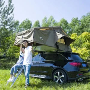 China Factory Overland Top Tent Car Soft Shell 4wd Roof Top Tent