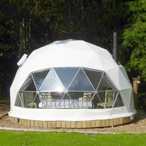 China Manufacturer Prefabricated Glamping Geodesic Dome House